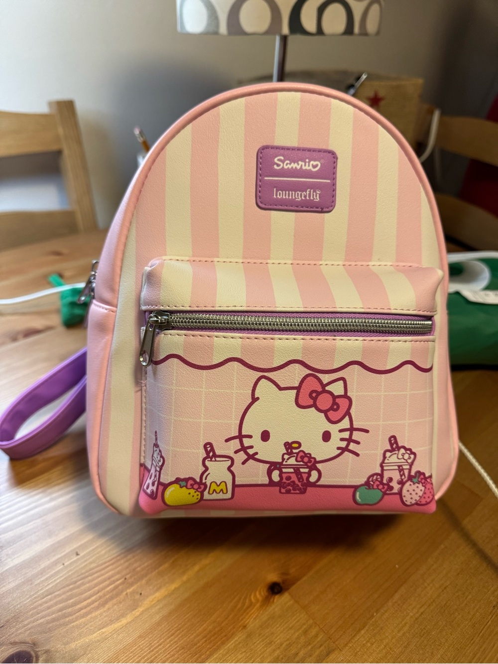 Loungefly Pink Hello Kitty Mini Backpack